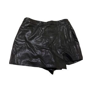 IRIS SKIRT | LEATHER SKIRT SKORT |
